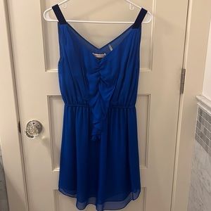 Rebecca Taylor size 2 royal blue silk dress
